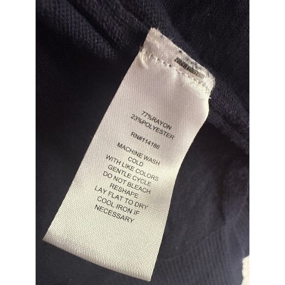 Simply Scarlett Navy Blue Cardigan Women Sz L - Picture 5 of 9